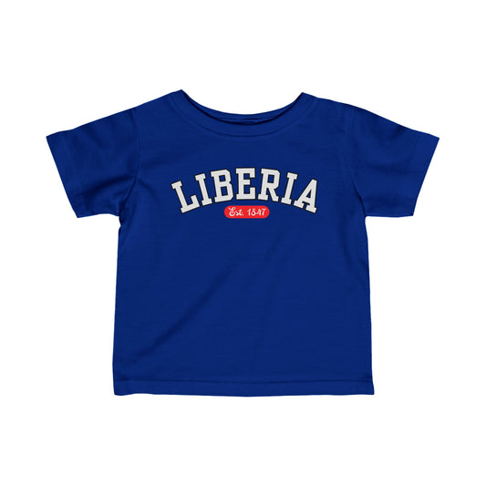 Liberia Est. 1847 - Style 02 - Infant Fine Jersey Tee