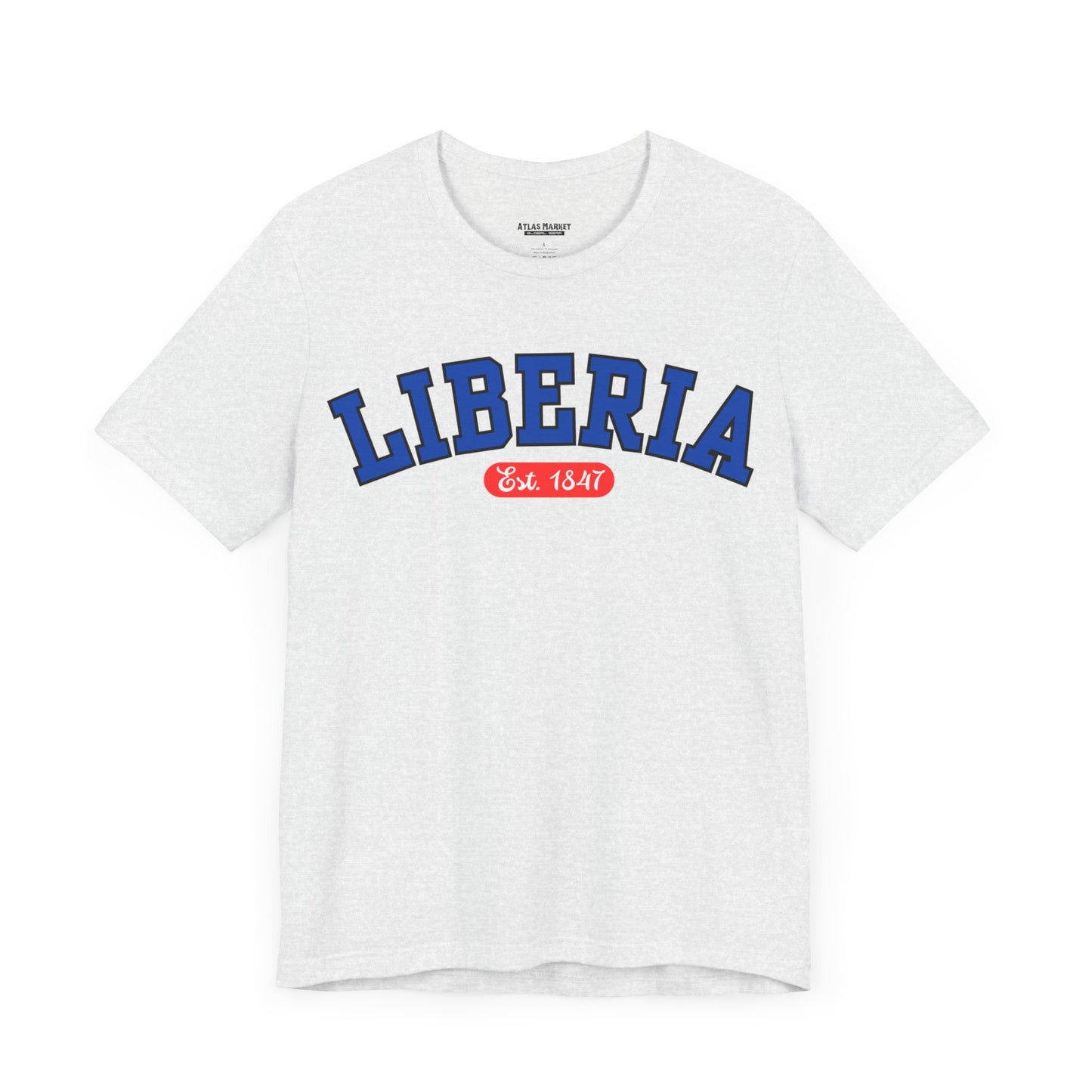 Liberia Est. 1847 - Style 03 - Unisex Jersey Short Sleeve Tee