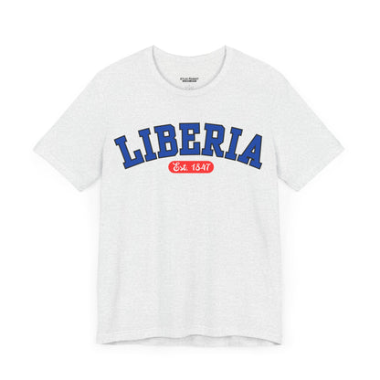 Liberia Est. 1847 - Style 03 - Unisex Jersey Short Sleeve Tee