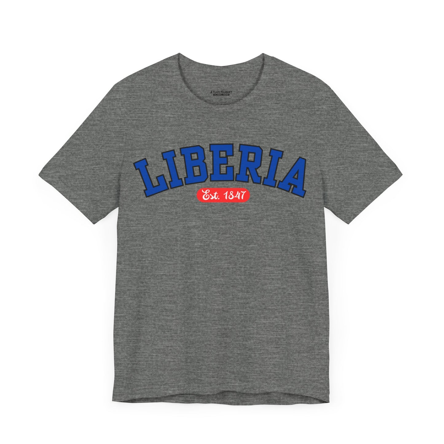 Liberia Est. 1847 - Style 03 - Unisex Jersey Short Sleeve Tee