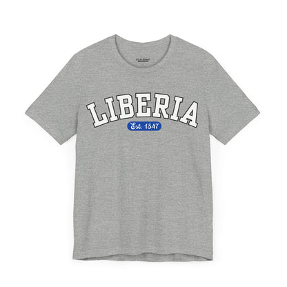 Liberia Est. 1847 - Style 01 - Unisex Jersey Short Sleeve Tee