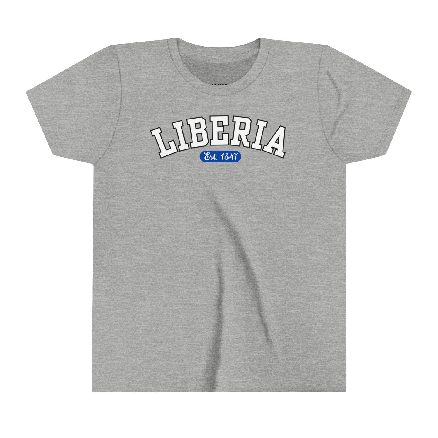 Liberia Est. 1847 - Style 01 - Youth Short Sleeve Tee