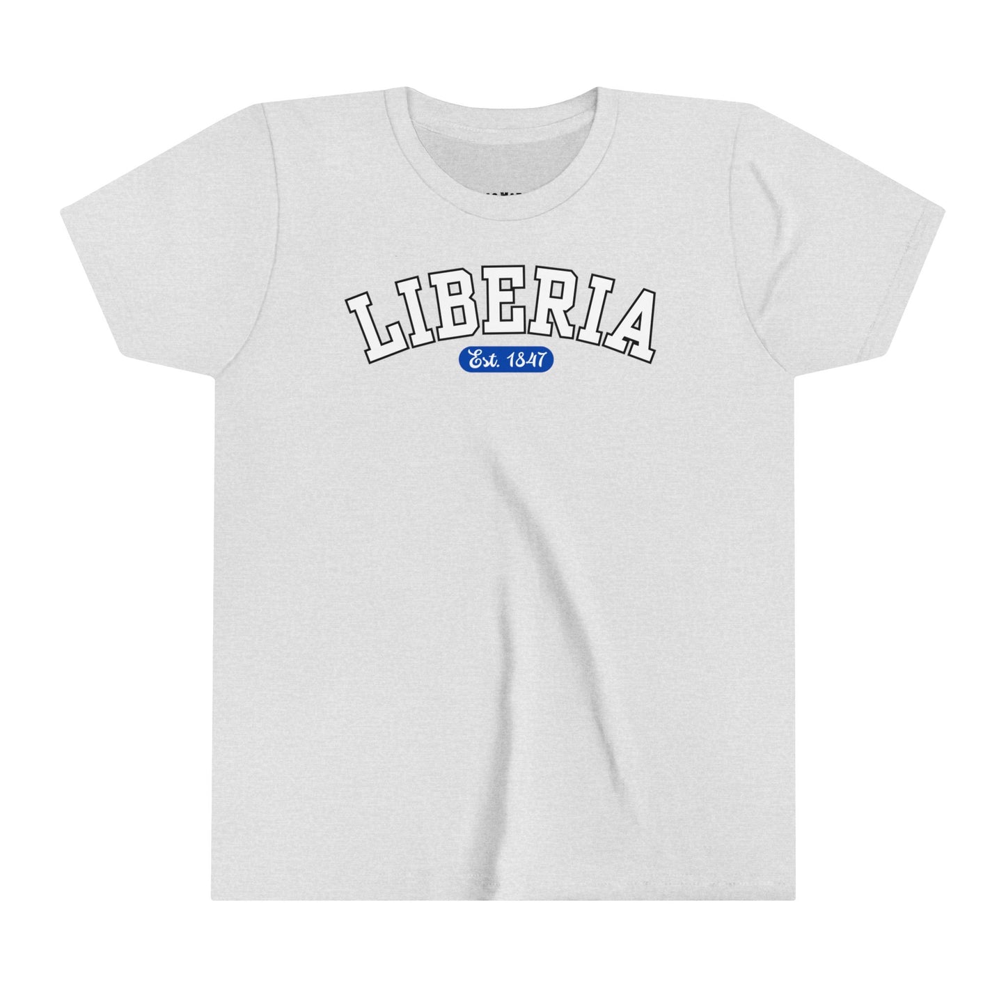 Liberia Est. 1847 - Style 01 - Youth Short Sleeve Tee