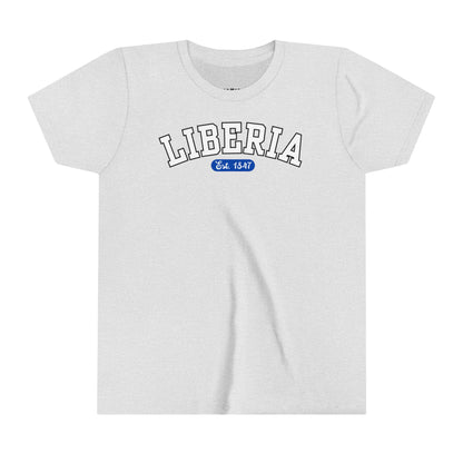 Liberia Est. 1847 - Style 01 - Youth Short Sleeve Tee