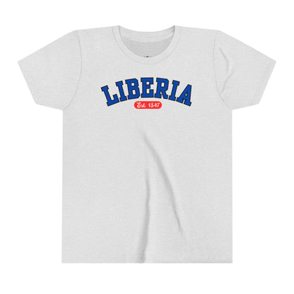 Liberia Est. 1847 - Style 03 - Youth Short Sleeve Tee