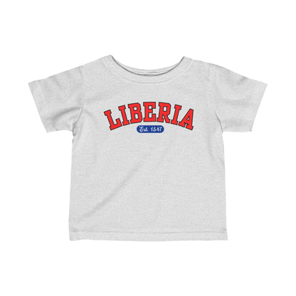 Liberia Est. 1847 - Style 04 - Infant Fine Jersey Tee