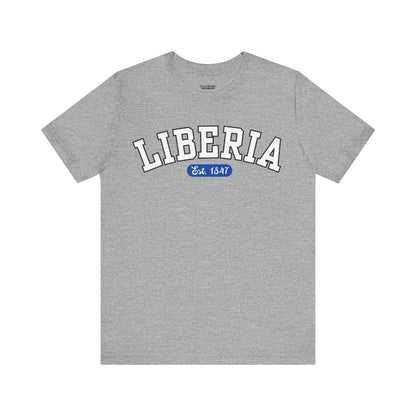 Liberia Est. 1847 - Style 01 - Unisex Jersey Short Sleeve Tee