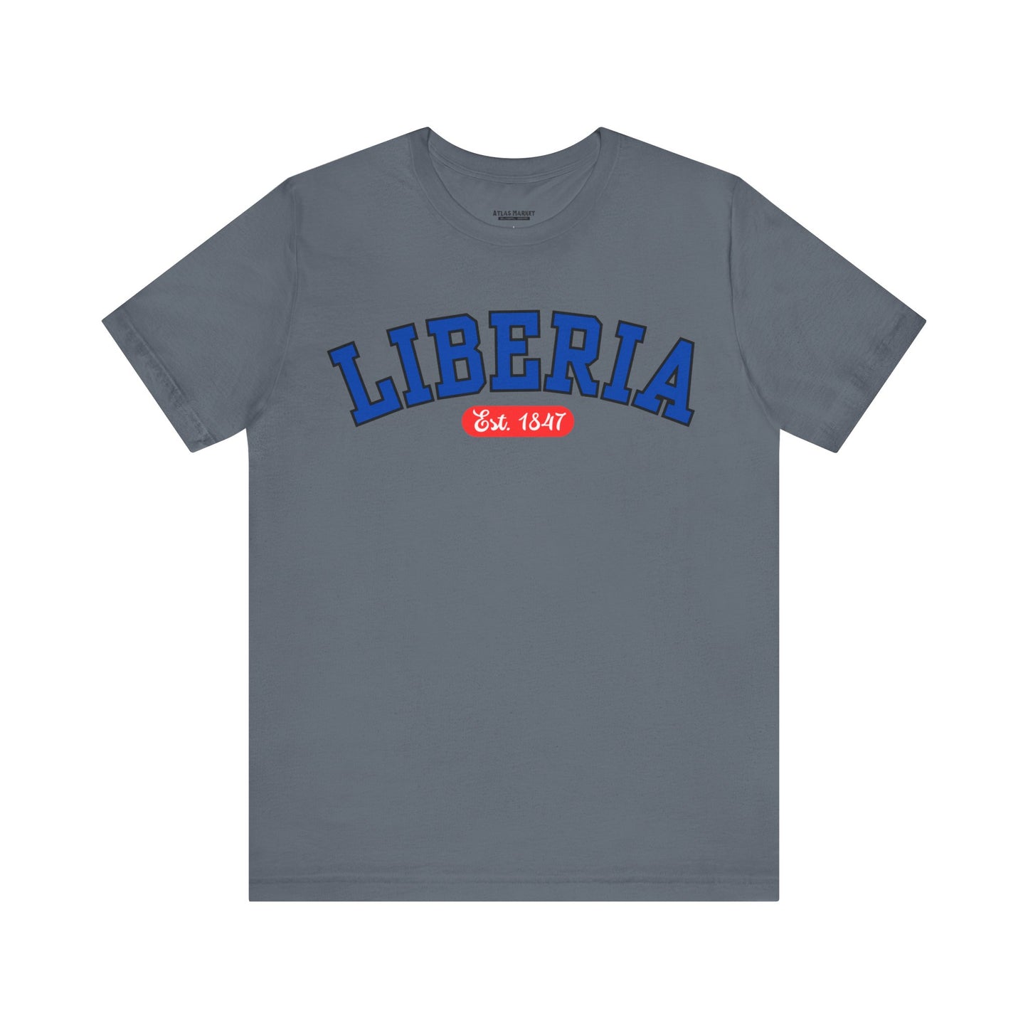 Liberia Est. 1847 - Style 03 - Unisex Jersey Short Sleeve Tee