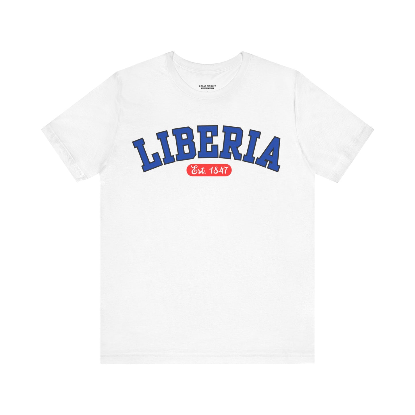 Liberia Est. 1847 - Style 03 - Unisex Jersey Short Sleeve Tee