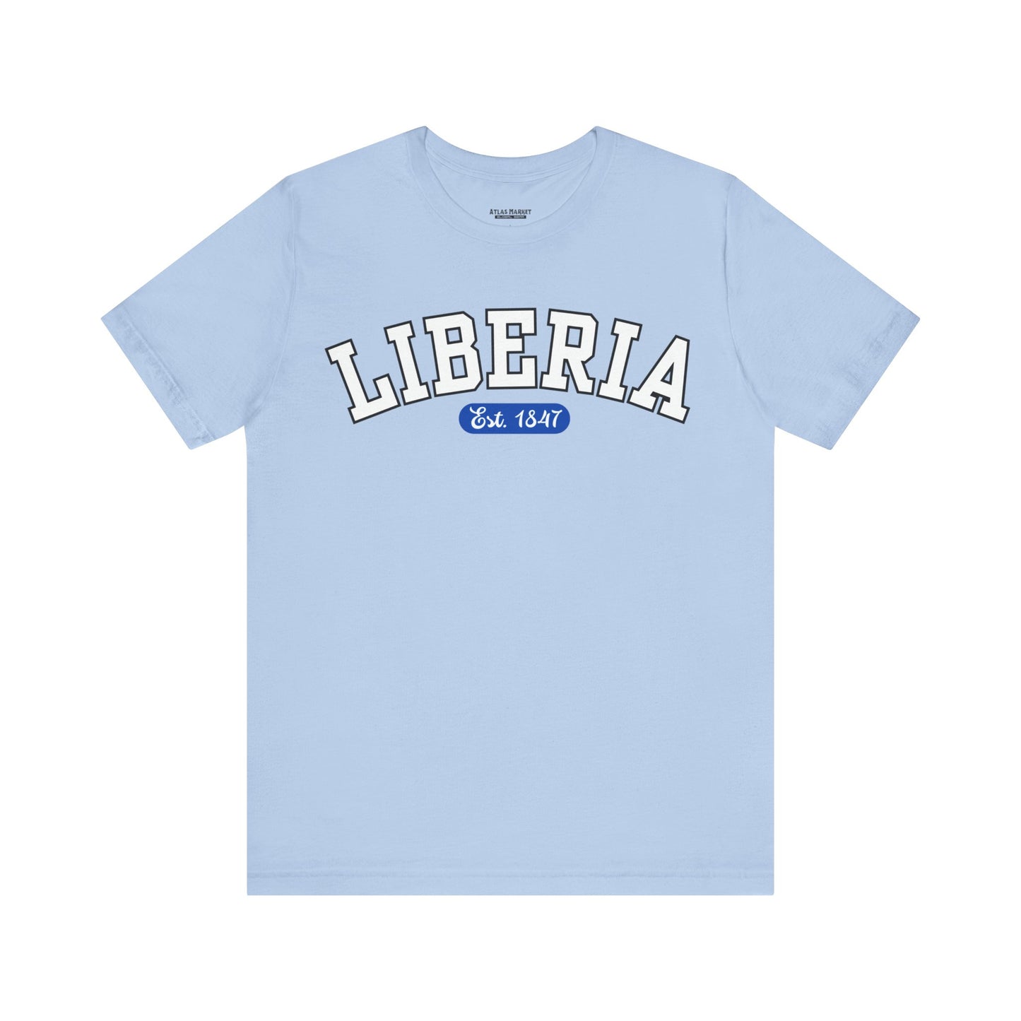 Liberia Est. 1847 - Style 01 - Unisex Jersey Short Sleeve Tee