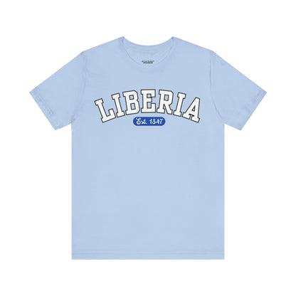 Liberia Est. 1847 - Style 01 - Unisex Jersey Short Sleeve Tee