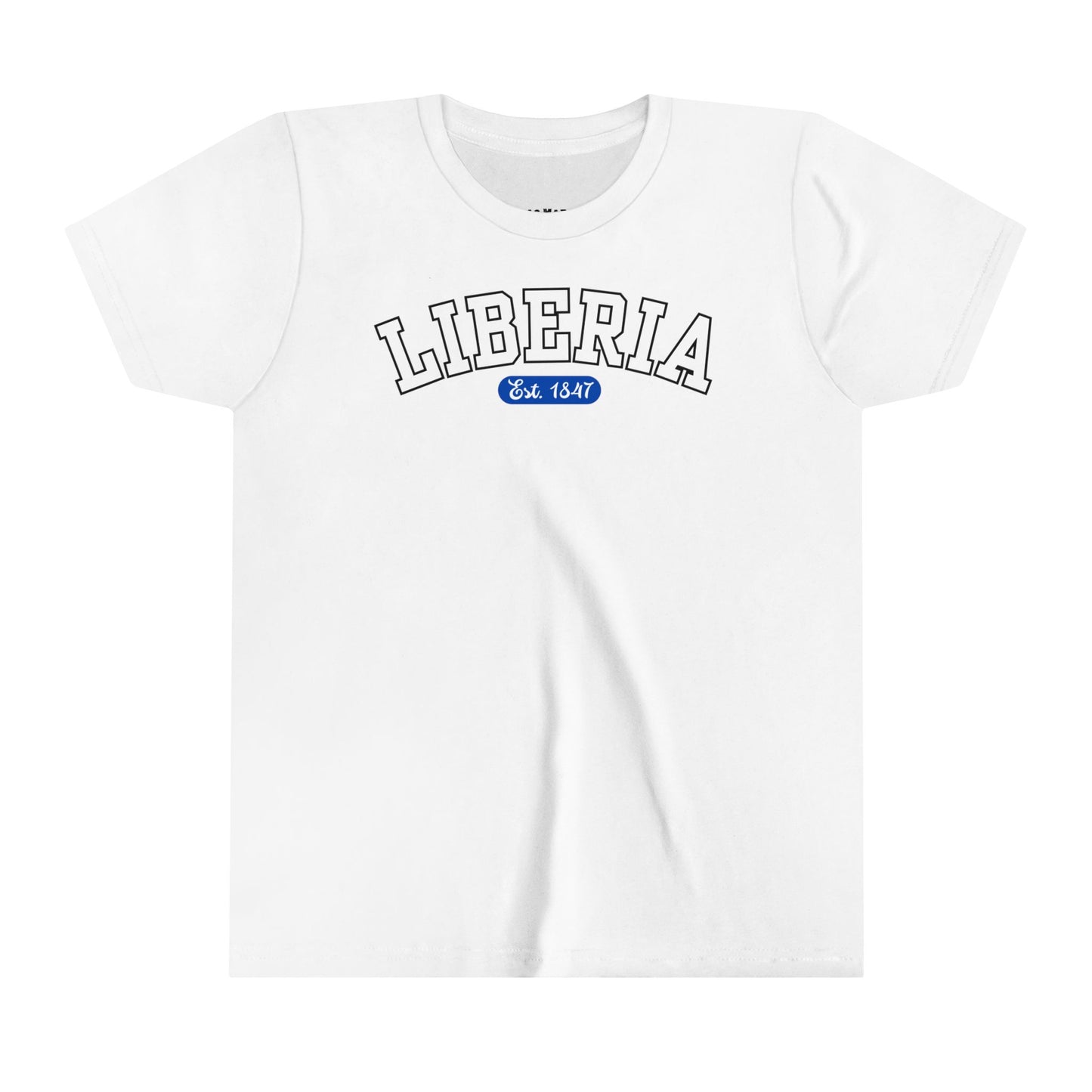 Liberia Est. 1847 - Style 01 - Youth Short Sleeve Tee