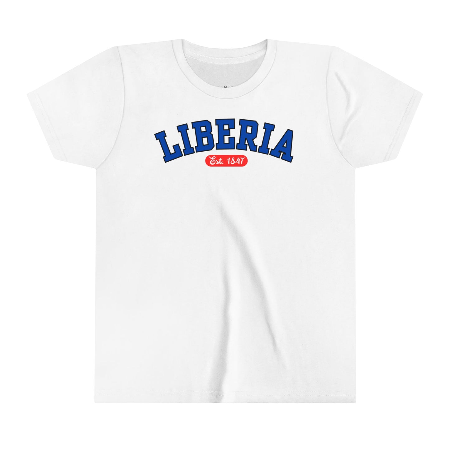 Liberia Est. 1847 - Style 03 - Youth Short Sleeve Tee