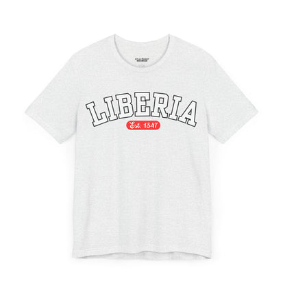 Liberia Est. 1847 - Style 02 - Unisex Jersey Short Sleeve Tee