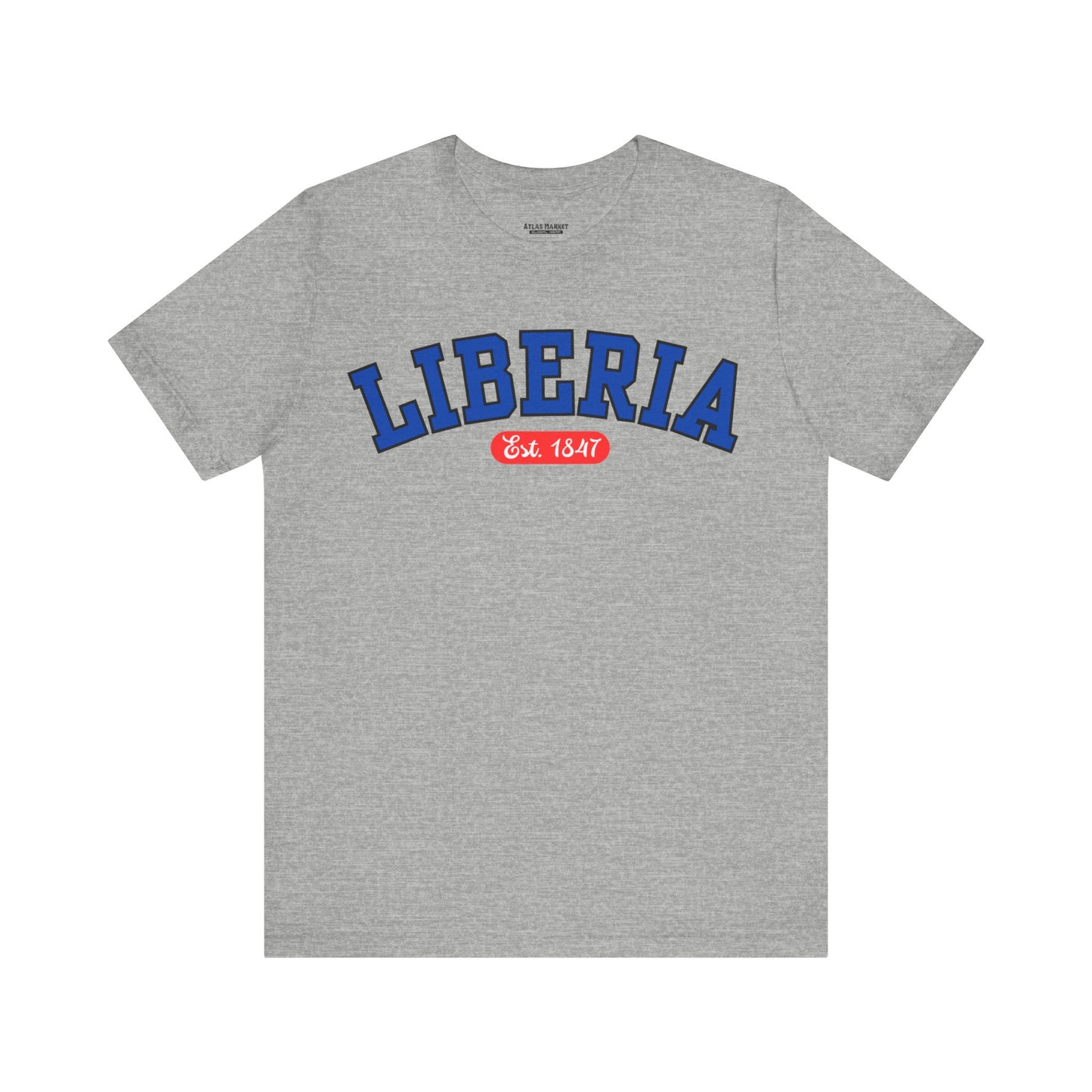 Liberia Est. 1847 - Style 03 - Unisex Jersey Short Sleeve Tee