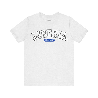 Liberia Est. 1847 - Style 01 - Unisex Jersey Short Sleeve Tee