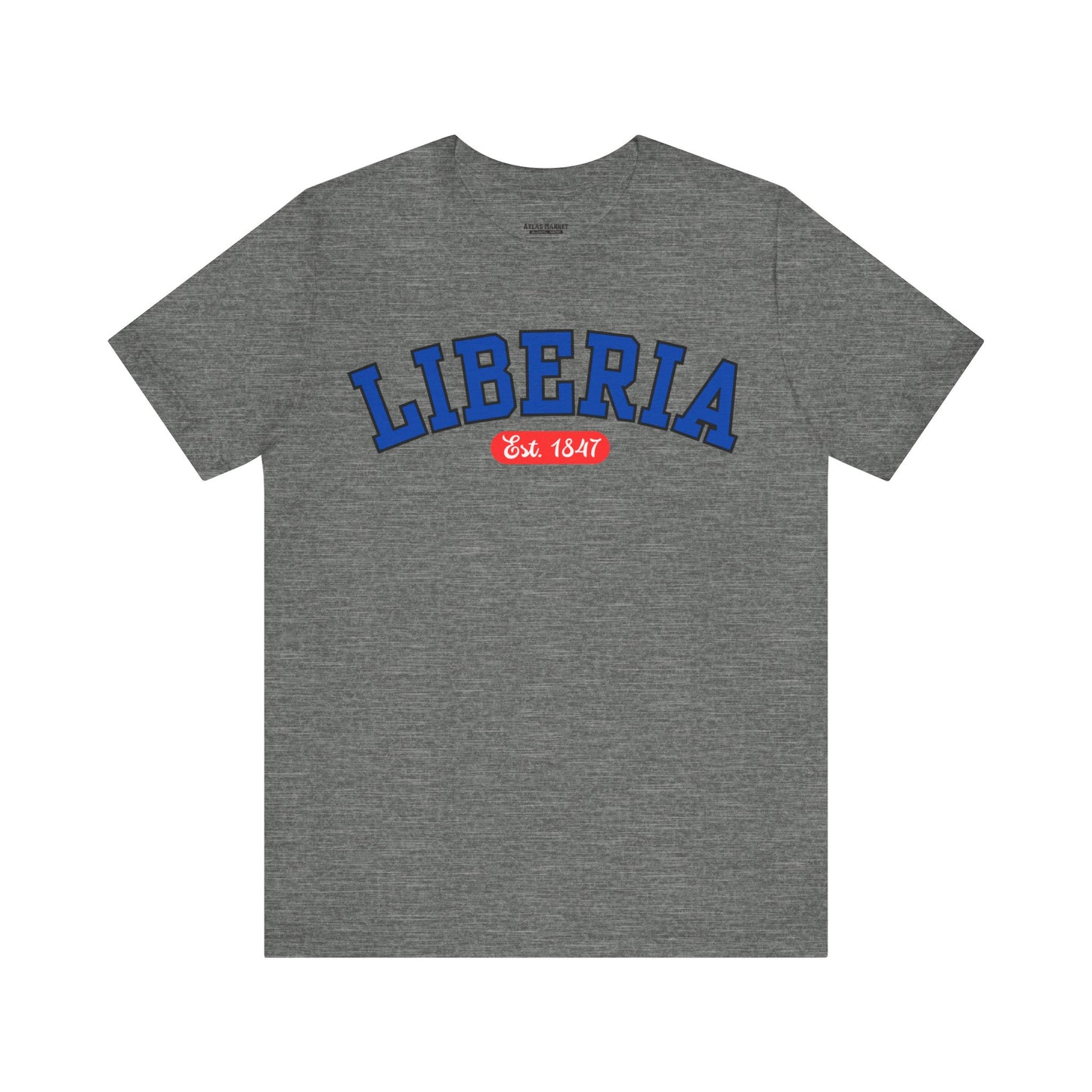 Liberia Est. 1847 - Style 03 - Unisex Jersey Short Sleeve Tee