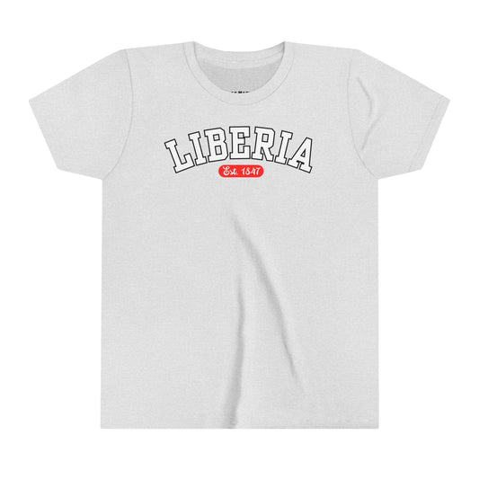 Liberia Est. 1847 - Style 02 - Youth Short Sleeve Tee