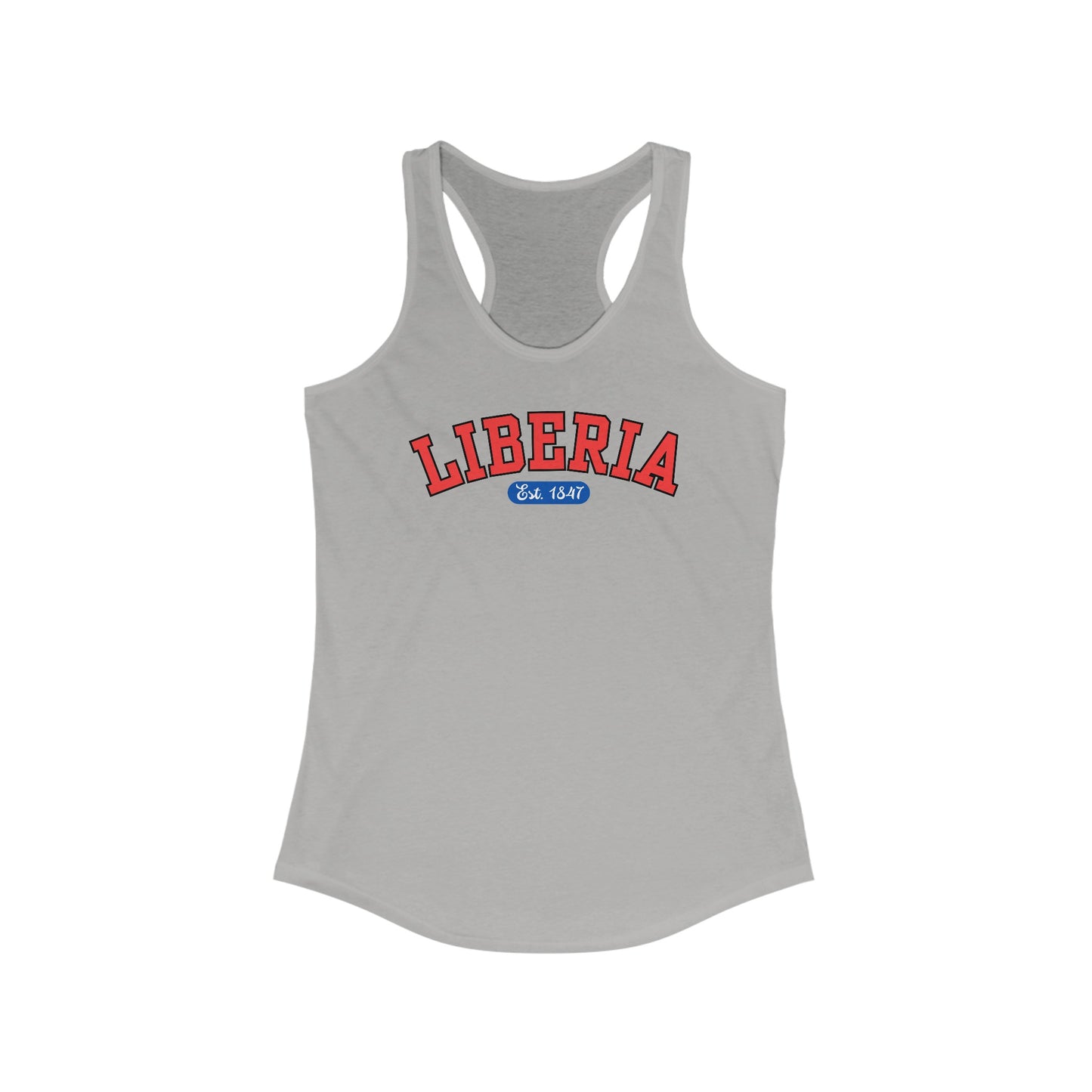 Liberia Est. 1847 - Style 04- Women's Racerback Tank