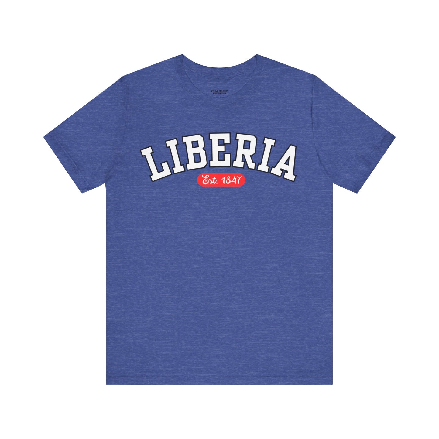 Liberia Est. 1847 - Style 02 - Unisex Jersey Short Sleeve Tee