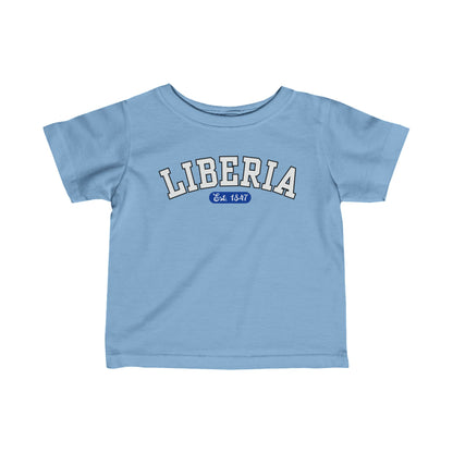 Liberia Est. 1847 - Style 01 - Infant Fine Jersey Tee