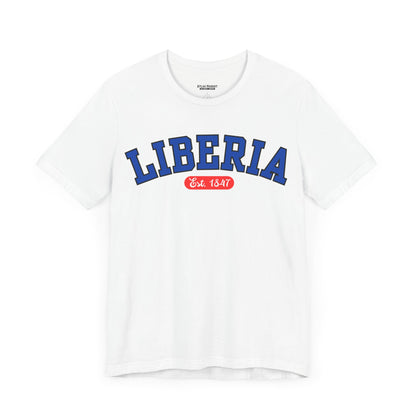 Liberia Est. 1847 - Style 03 - Unisex Jersey Short Sleeve Tee