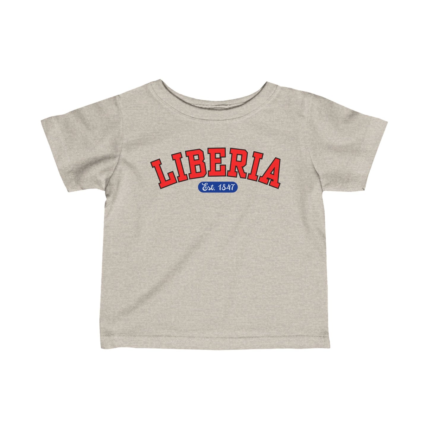 Liberia Est. 1847 - Style 04 - Infant Fine Jersey Tee