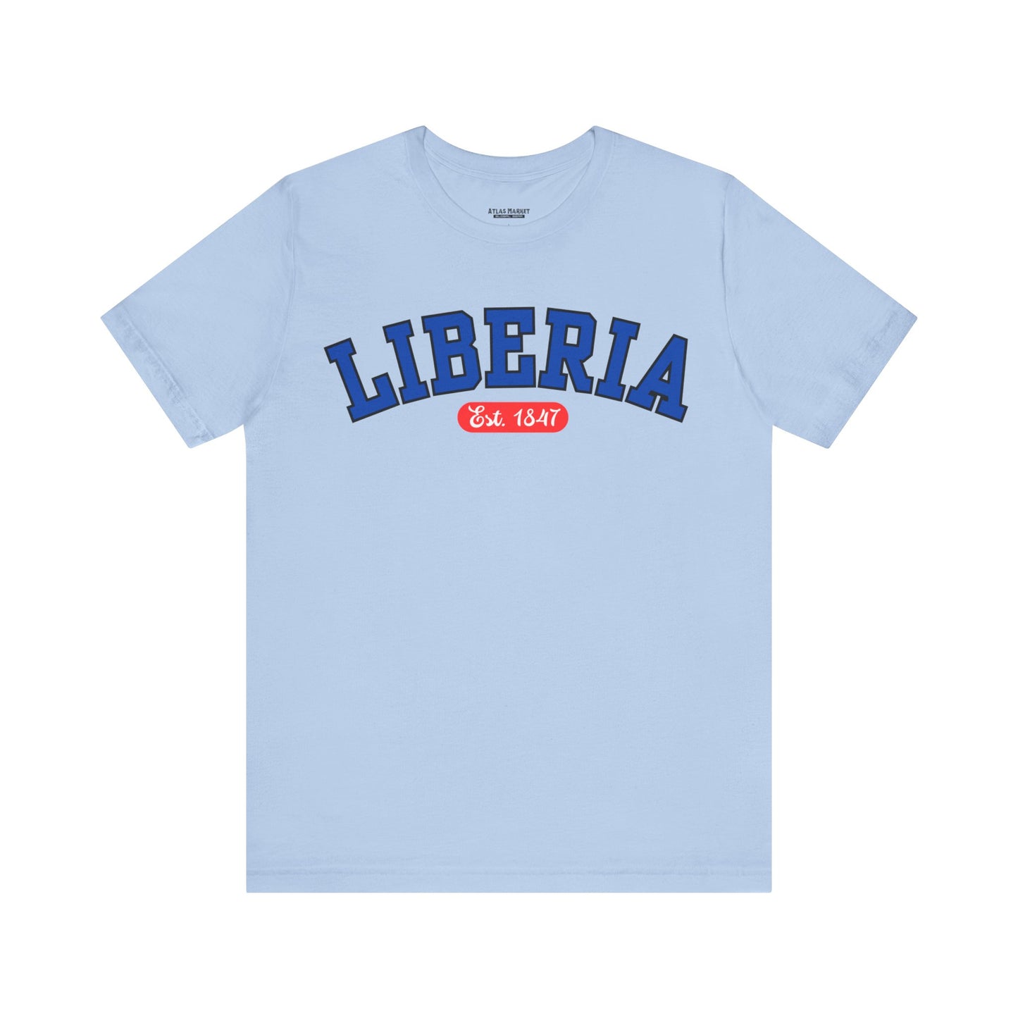 Liberia Est. 1847 - Style 03 - Unisex Jersey Short Sleeve Tee