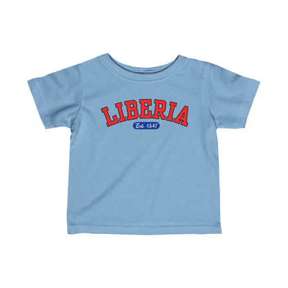 Liberia Est. 1847 - Style 04 - Infant Fine Jersey Tee