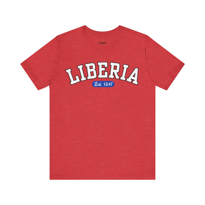 Liberia Est. 1847 - Style 01 - Unisex Jersey Short Sleeve Tee