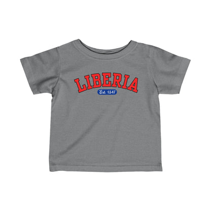 Liberia Est. 1847 - Style 04 - Infant Fine Jersey Tee